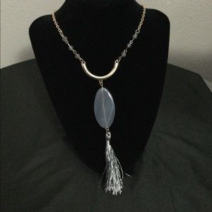 Elegant tassel necklace-costume jewelry